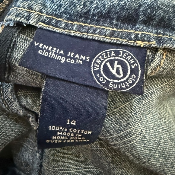 Venezia Blue Denim Fabric size 16 - Picture 5 of 5